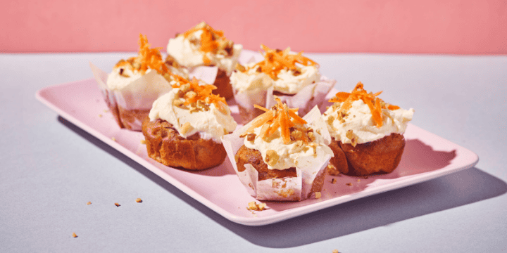 Cupcakes à la carrot cake